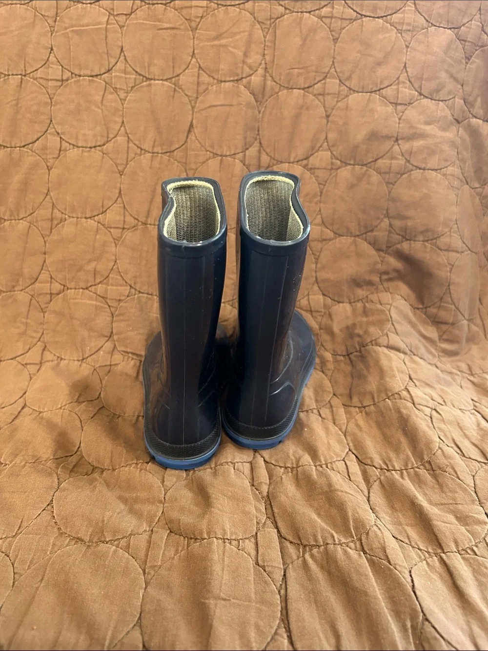 Kids Navy Blue Rain Boots EUC